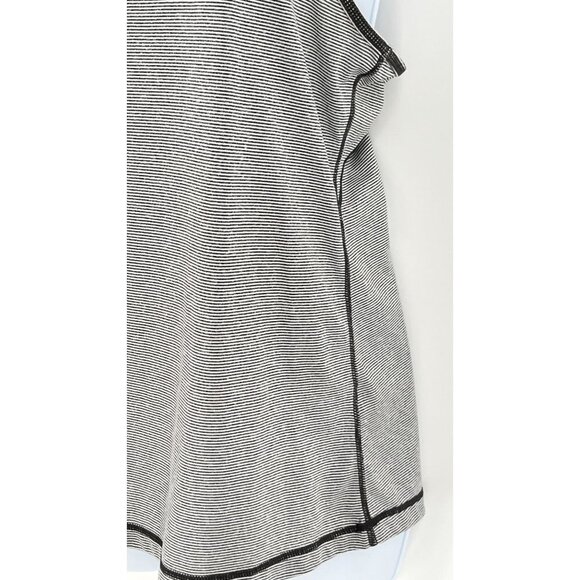 Z by Zella Women's Racerback Tank Grey Stripe Size M medium Workout Athletic - Picture 5 of 9